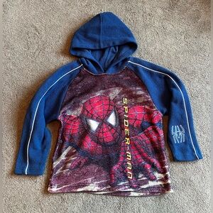 Vintage 2003 Spider-Man Youth size 5/6 Pullover Hooded Sweatshirt